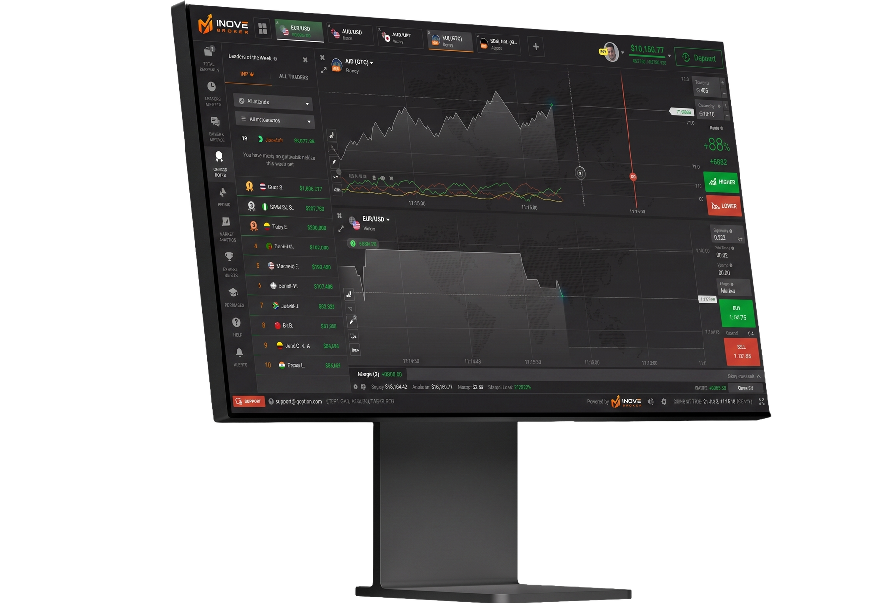 INOVE BROKER — sala de negociação